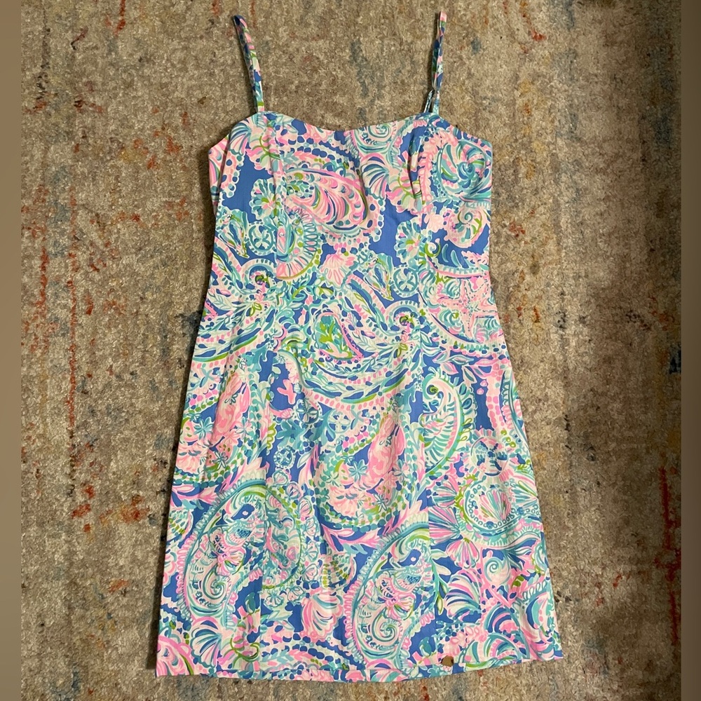 Lilly Pulitzer tie back dress